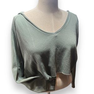 Torrid Lightweight Cropped Hoodie, size 2